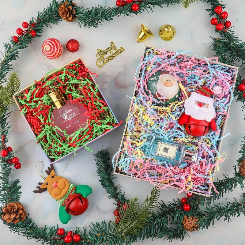 Caonysh 8.5oz Crinkle Paper Filler for Gift Baskets Gift Boxes(4 Mix Color) photo 4