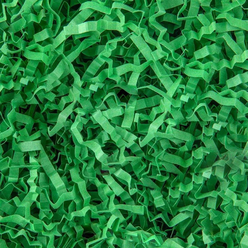 Caonysh 8.5oz Crinkle Paper Filler for Gift Baskets Gift Boxes(Green) photo 1