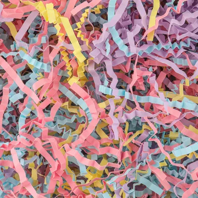 Caonysh 8.5oz Crinkle Paper Filler for Gift Baskets Gift Boxes(4 Mix Color)